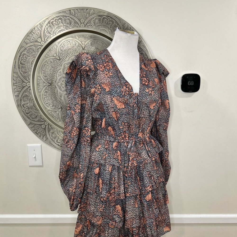 Ulla Johnson Multicolor Ruffle Dress - Picture 4 of 14
